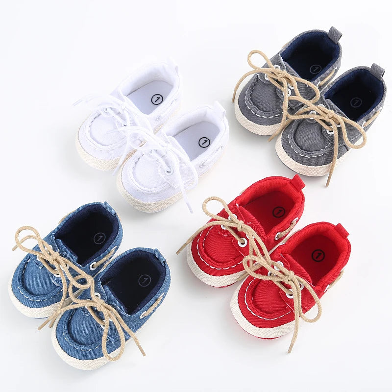 Babyshoes Spring and Autumn Casual Walking Shoes 0-1 Year Old Baby Shoes Soft soled Baby Shoes Bean Shoes