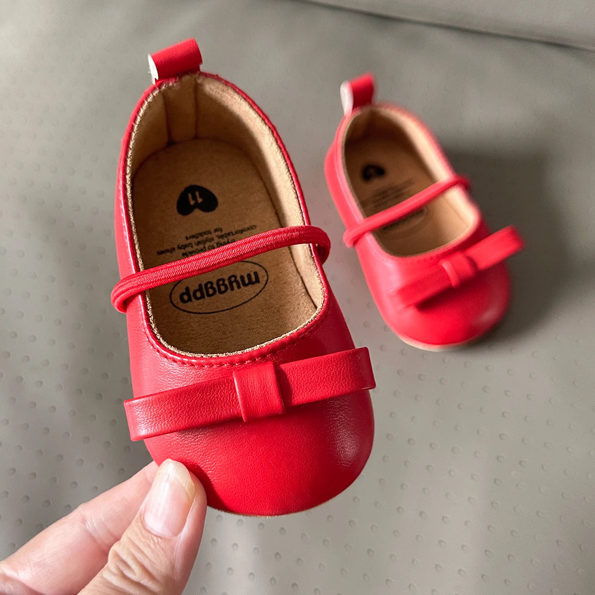 New Baby Shoes Leather Baby Boy Girl Shoes Rubber Sole Anti-slip Multicolor Toddler First Walkers Newborn Crib Toddler Shoes