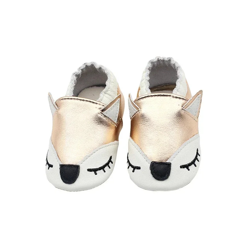 Zapatos de bebé de piel de vaca suave, botines para recién nacidos, niños y niñas, mocasines para bebés, pantuflas, primeros pasos, zapatillas deportivas