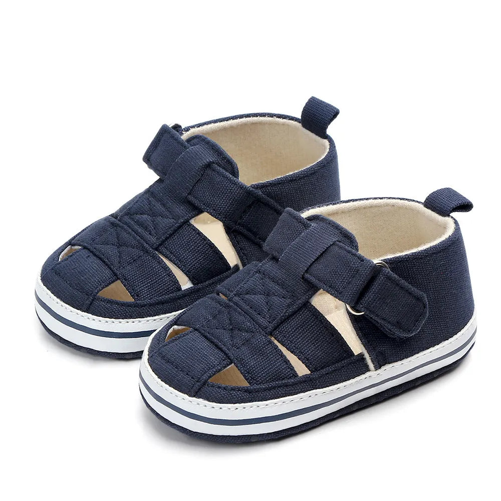 Summer Baby Shoes Sandals Infant Boy Girls Newborn First Walkers Babies Shoes For 0-18M Toddler Soft Sole Breathable Shoes