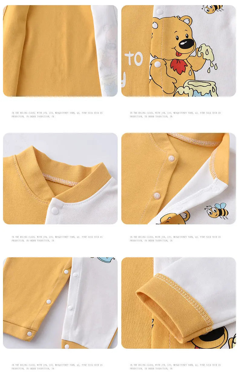Baby  Garment Jumpsuit Bodysuit Clothes Children Koala Newborn Softness Breathable Comfort Spring Clothings Cotoon One-Piece