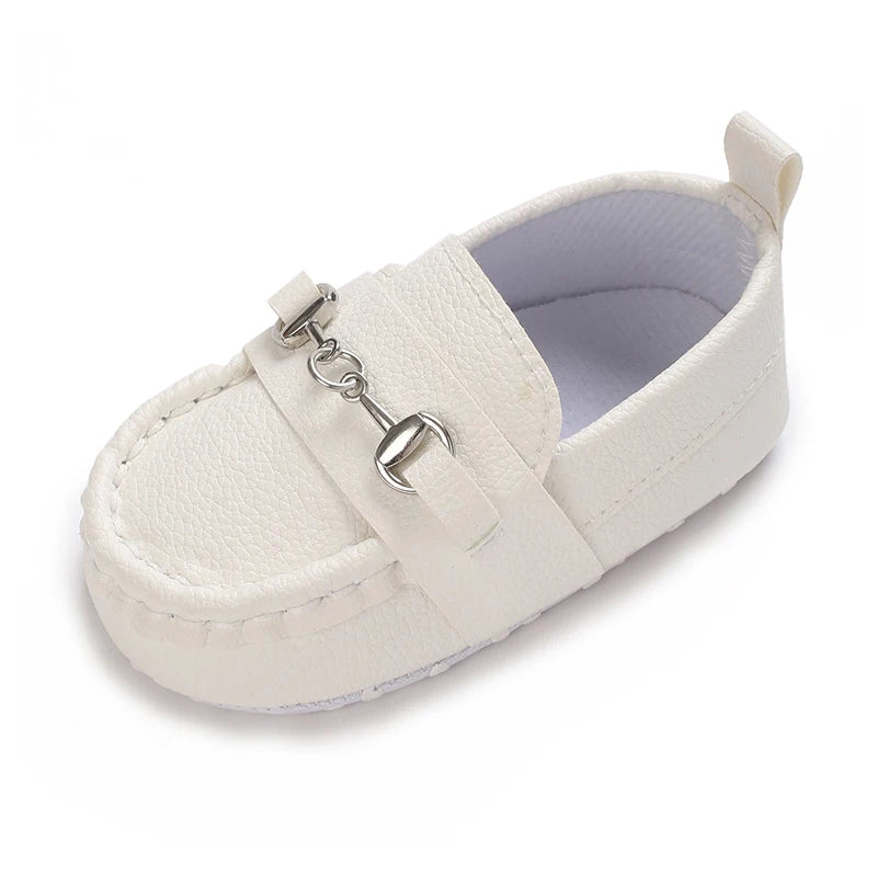 Baby Boy Vintage Leather Shoes 0-18M Multicolor Cuff First Walker Soft Sole Comfortable Spring Autumn Newborn