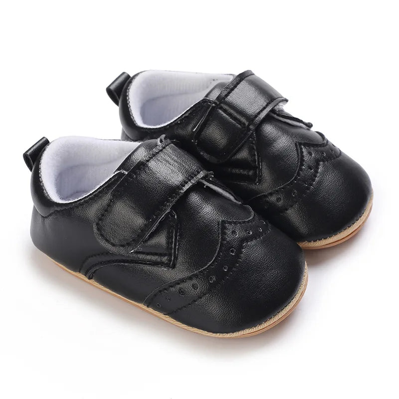 Classic Newborn Baby Shoes White Casual Shoes Boys Girls Shoes Fashion Sneakers Soft Sole Non-Slip Toddler Shoes First Walkers
