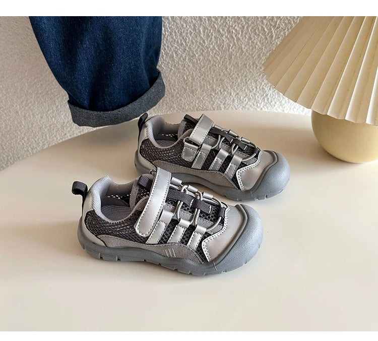 Baby Girls Boys Sandals Summer Infant Toddler Shoes Genuine Leather Soft-soled School Kids Casual Shoes Children Beach Sandals