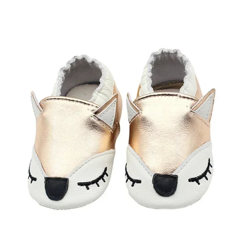 Baby Shoes Soft Cow Leather Newborn Booties for Babies Boys Girls Infant Toddler Moccasins Slippers First Walkers Sneakers