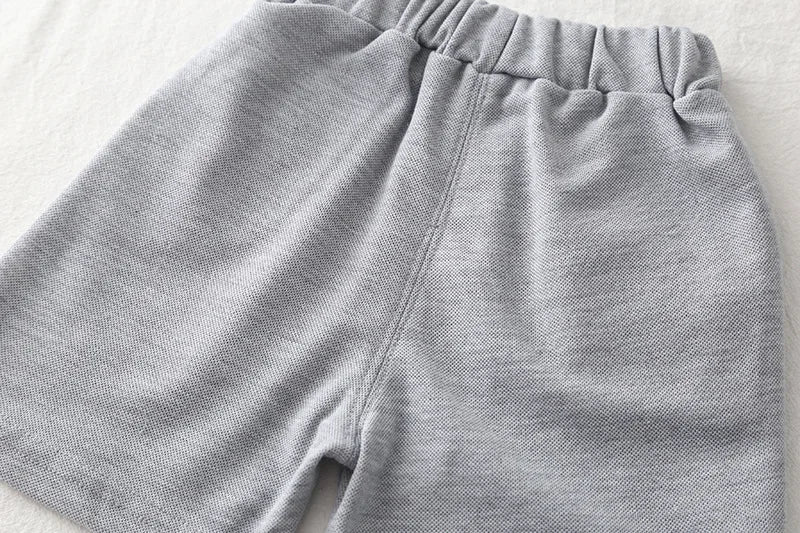 Ropa de verano para bebés, niños, camisetas y pantalones cortos, 2 unidades/juego, ropa informal para niños, chándales para niños pequeños.