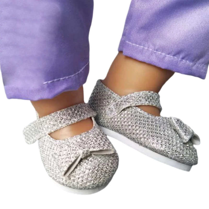 Babies Doll Shoes for 40cm Doll Shoes Sneackers for 18inch Girl Doll Shoes Toy Boots  Accessories