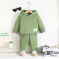 Babykleidung Sets für Jungen Frühling Herbst Freizeit Anzüge Kapuzenjacke Oberteile + Haremshosen 2-teiliges Set Jungen Kinder Trainingsanzug