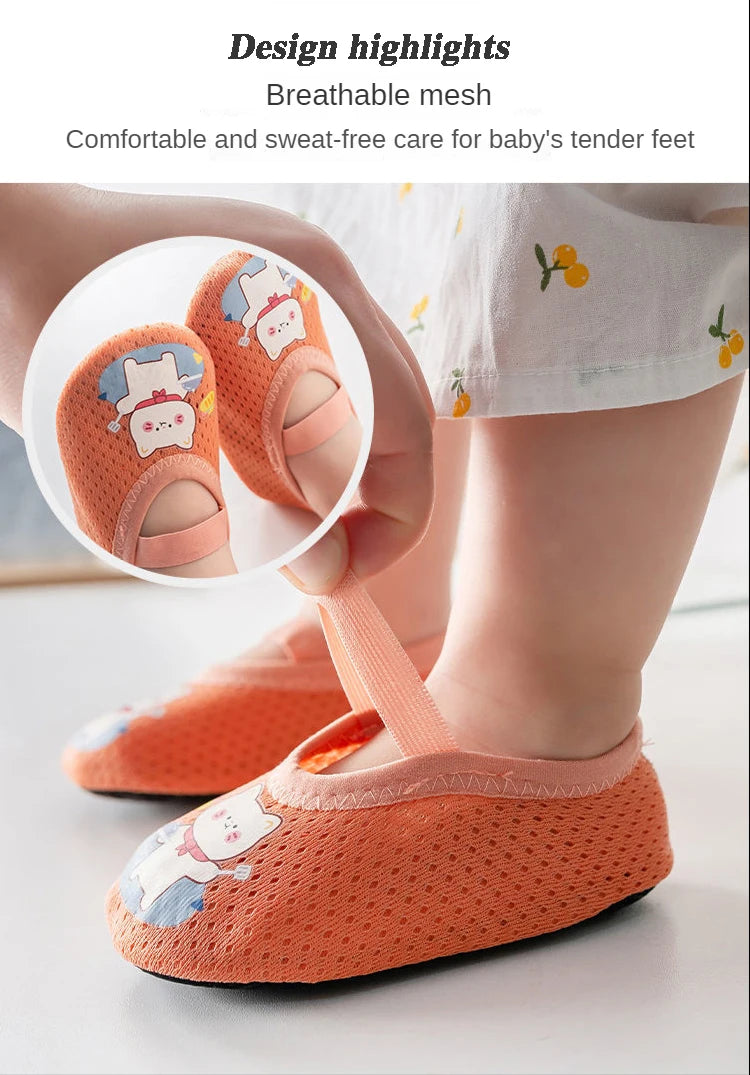 Baby Kleinkinderschuhe Lauflernschuhe rutschfeste Verdickung Schuhe Socken Bodenschuhe Fußsocken Tierstil für Babys Hausschuhe