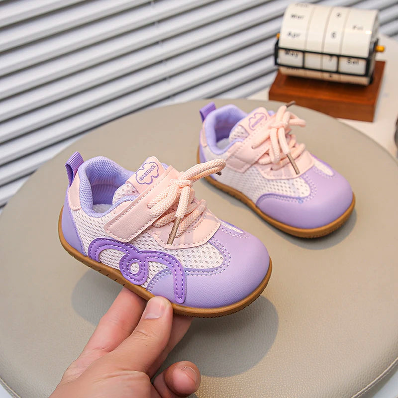 Baby Walking Shoes Breathable Soft Bottom Toddler Kids Running Shoes Non-slip 2026 Brand New Boys Girls Casual Shoes 18-28