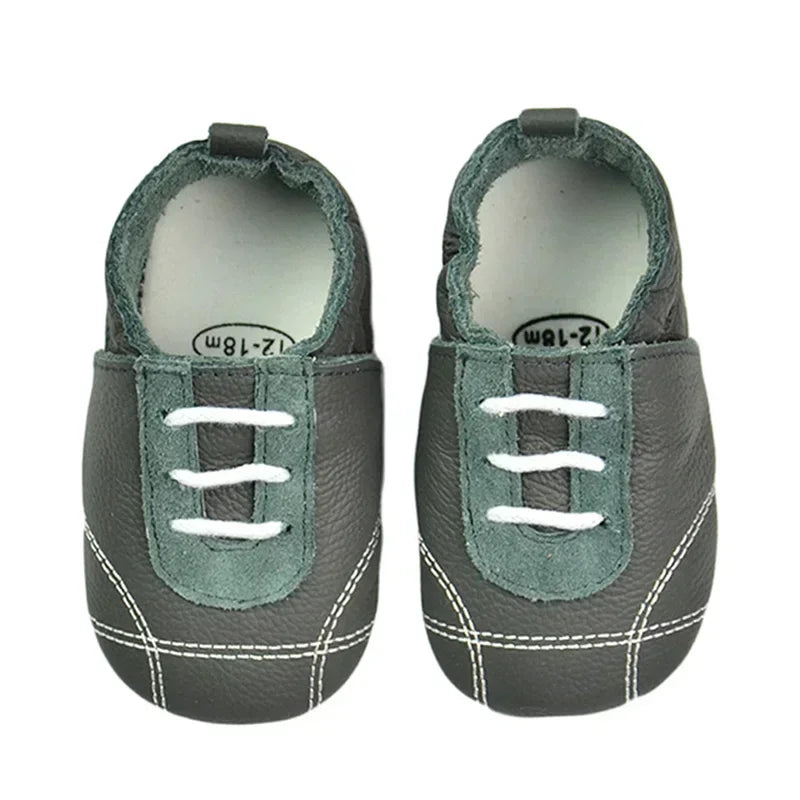 Baby Shoes Soft Cow Leather Newborn Booties for Babies Boys Girls Infant Toddler Moccasins Slippers First Walkers Sneakers