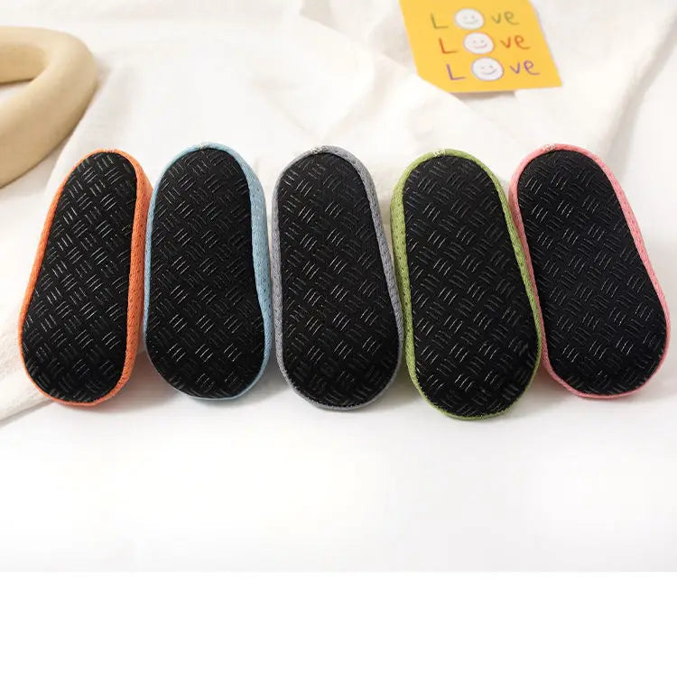 Baby Kleinkinderschuhe Lauflernschuhe rutschfeste Verdickung Schuhe Socken Bodenschuhe Fußsocken Tierstil für Babys Hausschuhe