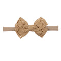 Infant Toddler Newborn Elastic Headwear Kids Nylon Soft Hairbands Baby Headband Hair Band Bow Headbands