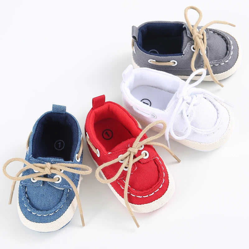 Babyshoes Spring and Autumn Casual Walking Shoes 0-1 Year Old Baby Shoes Soft soled Baby Shoes Bean Shoes