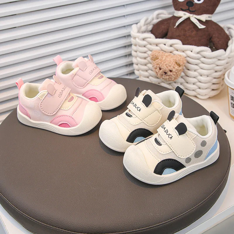 Baby Walking Shoes Spring 2026 New Soft Soled Single Shoe  Newborns Anti Slip Versatile Shoes  Children Walking Shoe Child