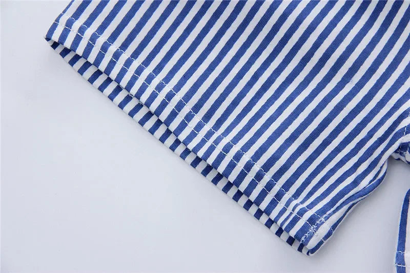 Baby Boy Clothes Summer 2026 Newborn Baby Boys Clothes Set Cotton Baby Clothing Suit (Shirt+Pants) Plaid Infant Clothes Set