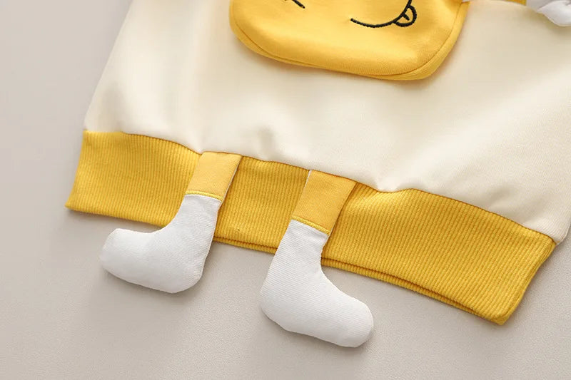 Baby Jungen Kleidung Set Frühling Herbst Sportanzüge für Kinder Cartoon 3D Tasche Sweatshirts Hosen 2tlg. Trainingsanzüge für Jungen Outfits