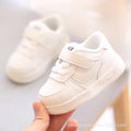 Sneakers for Babies Boys and Girls White Shoes Low-top Sneakers Student Shoes Children's Running Shoes Casual Shoes
