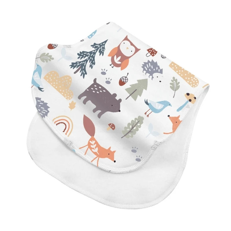Baby Burp Cloths Baby Burp Bibs Feeding Nursing Towel Accessory Burping Rag for Newborns Cotton for Girls & Boys Gift