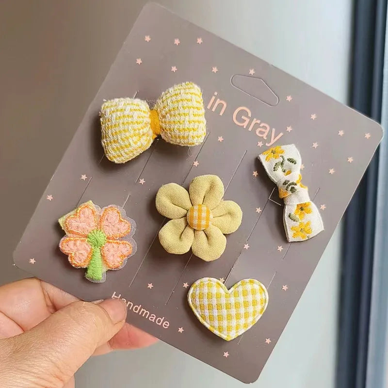 Hair Accessories for Girls Fine Hair Clips for Girls Hair-friendly Hairpins Baby Clips Tresses Clips for Babies with Thin Locks