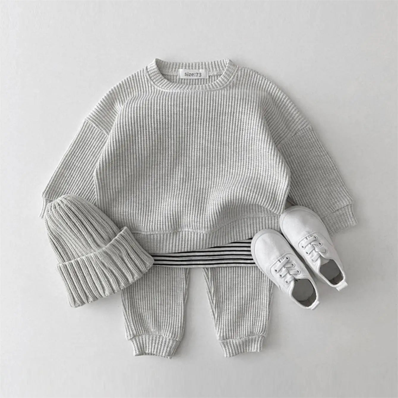 Fashion Newborn Baby Girl Boy Clothes Set Cotton Sweatshirt+Pant 2PCS Home Suit Spring Autumn Clothing Set Toddler Girl Outfits