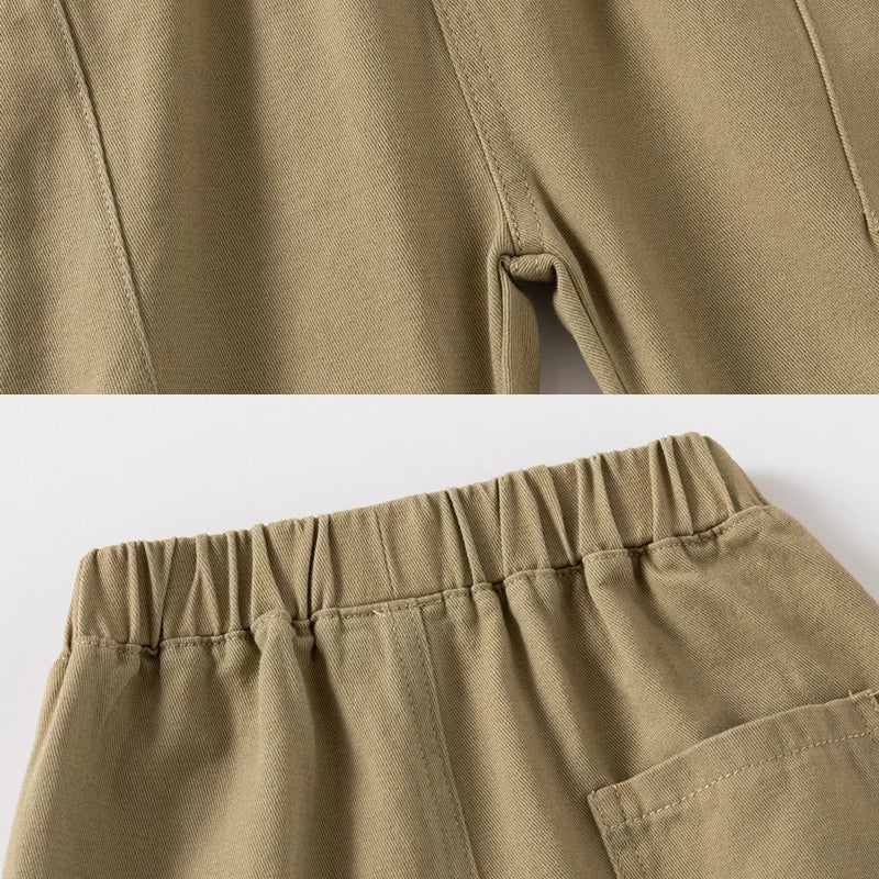 Jungenhosen Frühling Herbst Kinderhosen Baumwolle Kinderkleidung Kleinkindhosen für 1 bis 2 3 4 5 6 7 8 Jahre Boutique Hosen