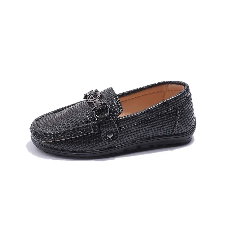 Leather Shoes Kids Loafers Casual for Boy Kid Shoe for Girl Soft Soled Shoes Leather Shoe for Kid Girls