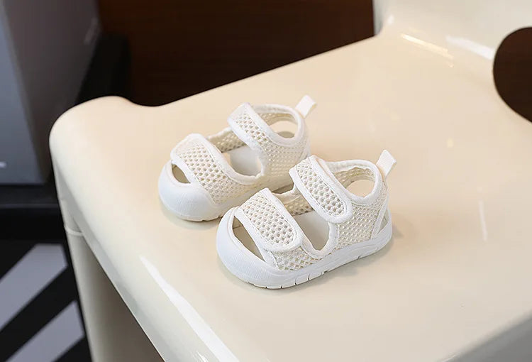 0-3 Years Baby Sandals Soft Summer Shoes Infant Outwear First Walkers Little Toddler Boys Girls Open-toed Sandals For Baby