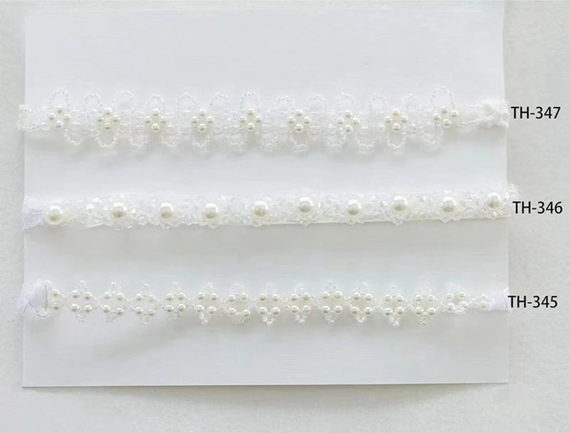 Newborn Headband for Photography Props Flower Baby Girl Tieback Flowers Pearl Wreath Newborn Photography Infant Hair Accessories