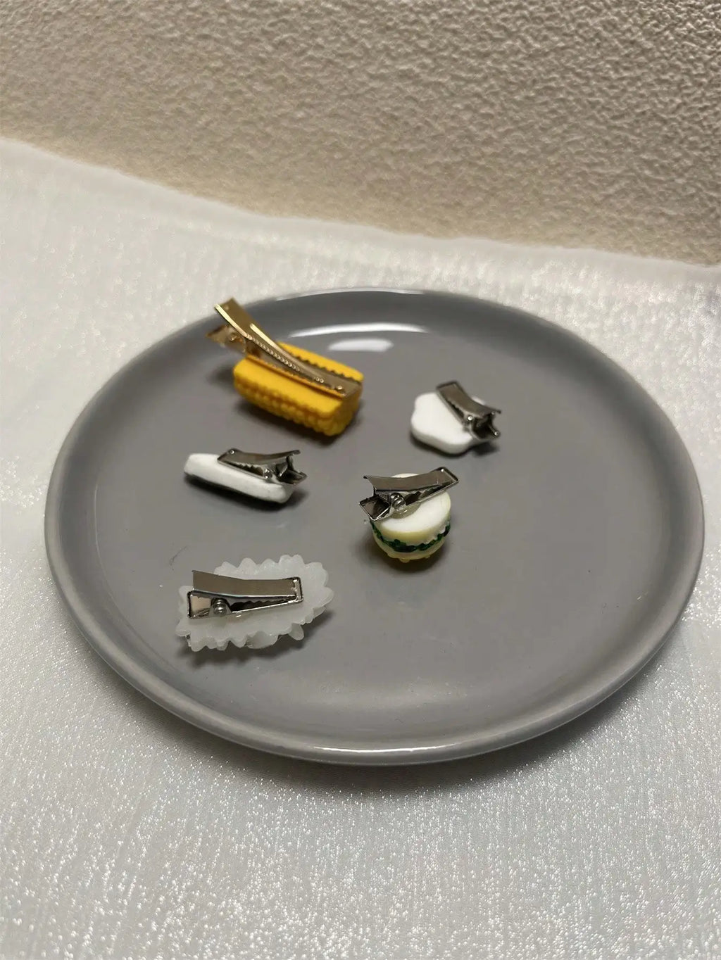 Divertida horquilla de novedad para el pelo de bebé, accesorios de pelo, simulación de comida, semillas de girasol, pinzas de huevo para el pelo, ganchos para el pelo de niña, clips.