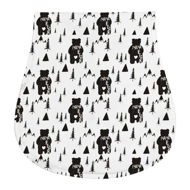Baby Burp Cloths Baby Burp Bibs Feeding Nursing Towel Accessory Burping Rag for Newborns Cotton for Girls & Boys Gift