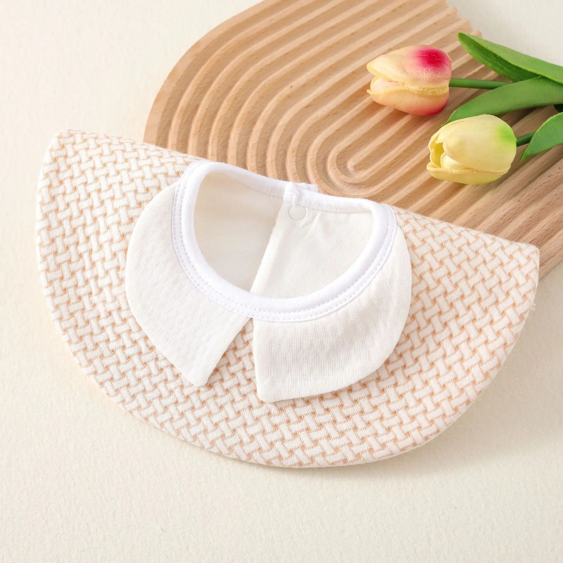 Cotton Infant Bibs for Babies A Class Quality Waterproof Backing Keeps Clothes Dry for Drooling Teething Newborns and Toddlers