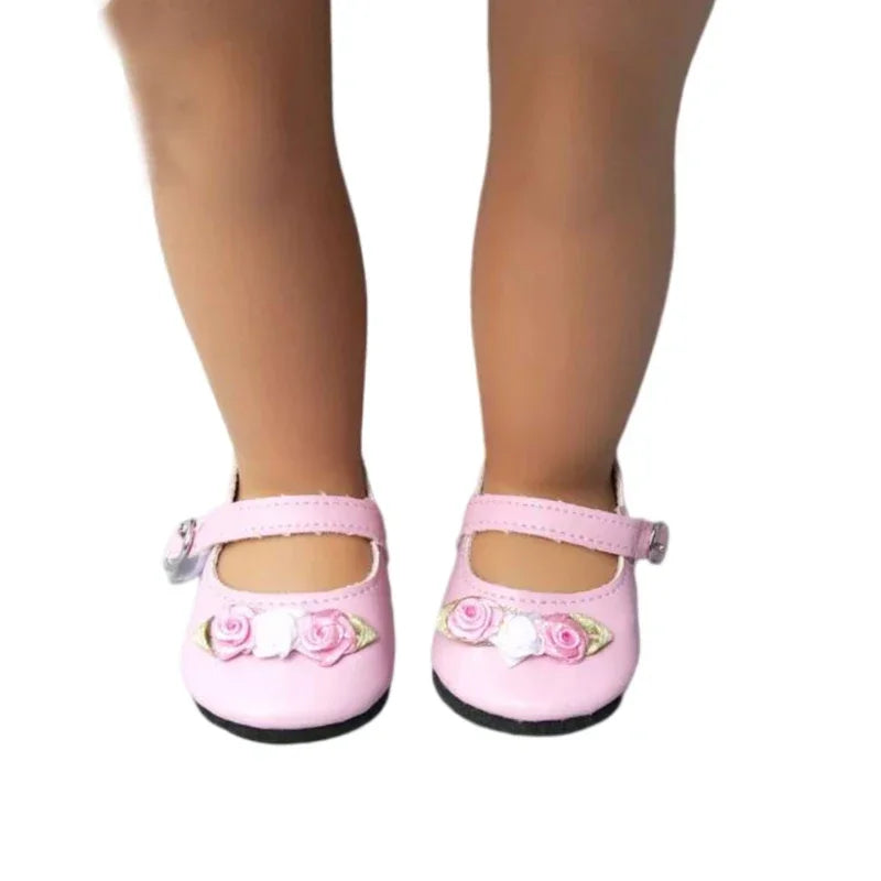Babies Doll Shoes for 40cm Doll Shoes Sneackers for 18inch Girl Doll Shoes Toy Boots  Accessories