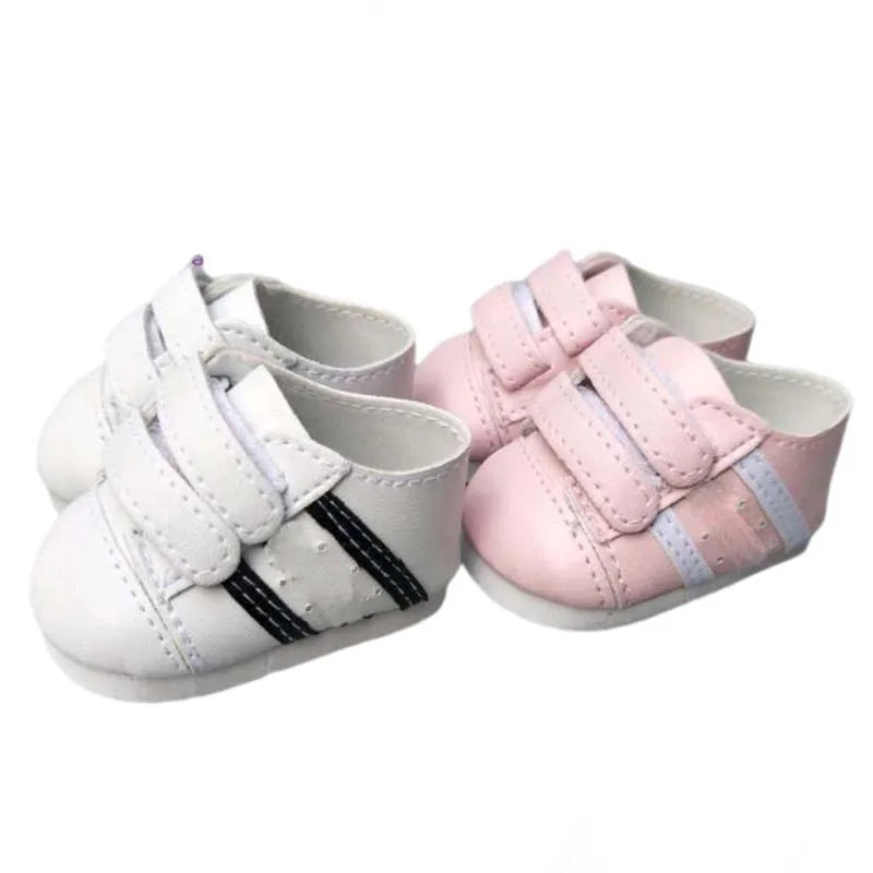 Babies Doll Shoes for 40cm Doll Shoes Sneackers for 18inch Girl Doll Shoes Toy Boots  Accessories