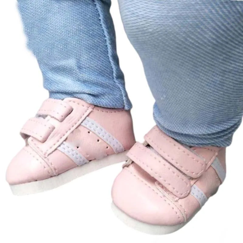 Babies Doll Shoes for 40cm Doll Shoes Sneackers for 18inch Girl Doll Shoes Toy Boots  Accessories