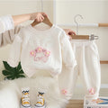 New Autumn Baby Clothes Kids Clothing Set Children Girls Long Sleeved T-Shirt Pants 2Pcs/Sets Infant Costume Toddler Tracksuits