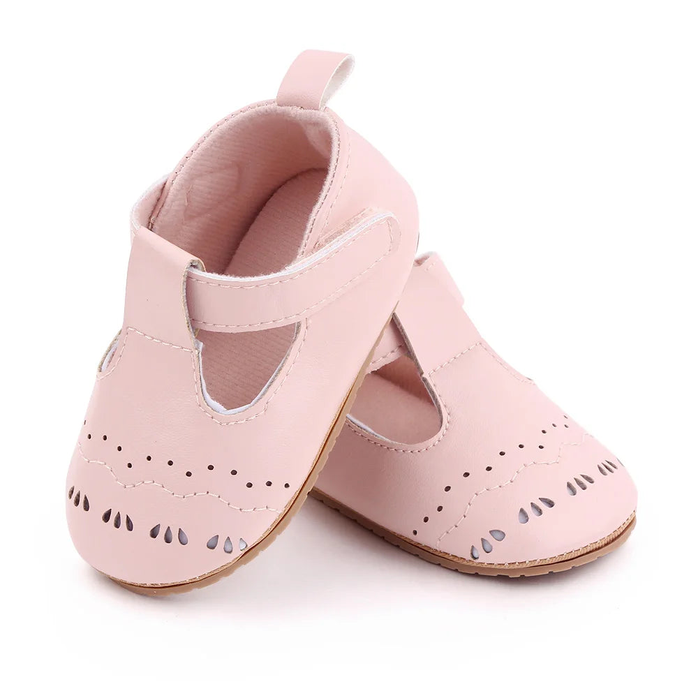 Baby PU Shoes Soft PU Leather and TPR Sole Anti-slip Design for Baby Boys and Girls Prewalking Shoes High Quality Infant Sandals