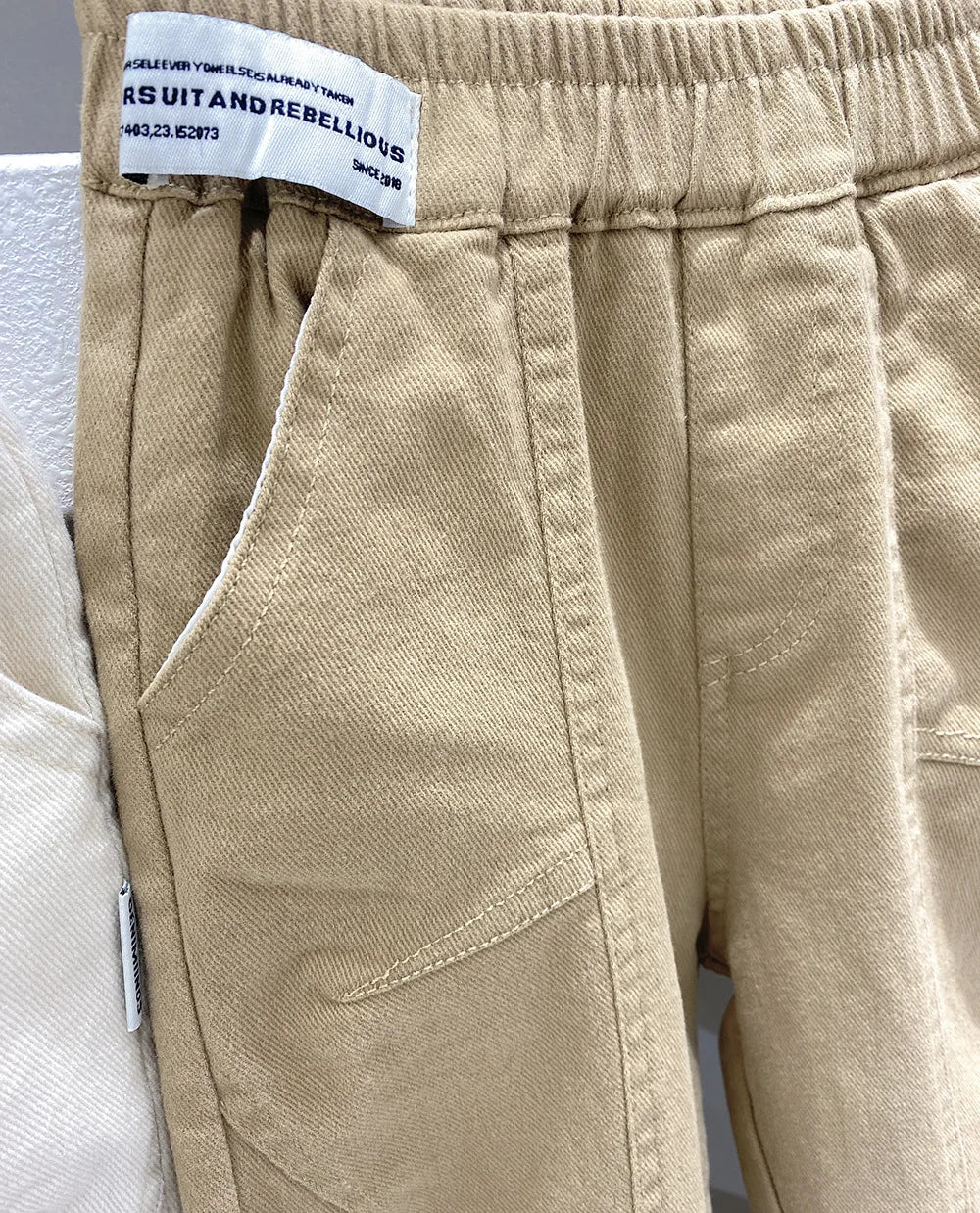 Pantalones de niño, pantalones de primavera y otoño, moda de otoño para niños grandes, estilo occidental, ropa de otoño para niños, pantalones casuales para niños, Bo