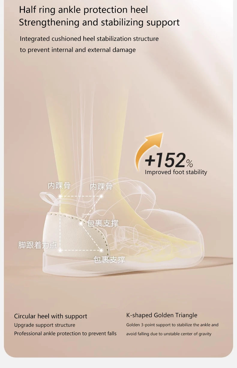 Baby Boys Girls Stars Leather Toddler Shoes Waterproof Rubber Soles Non-slip Indoor Outdoor Casual Sneakers