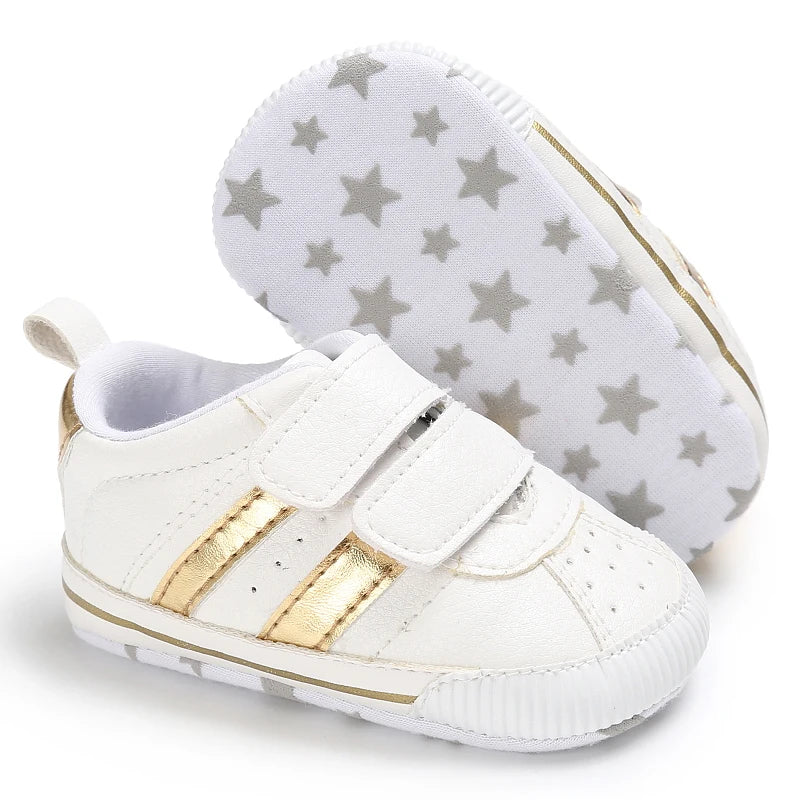 New Style Baby Walking Shoes - Trendy Baby Shoes With Anti-Slip Properties - Suitable For Babies Aged 0-1 Years Old