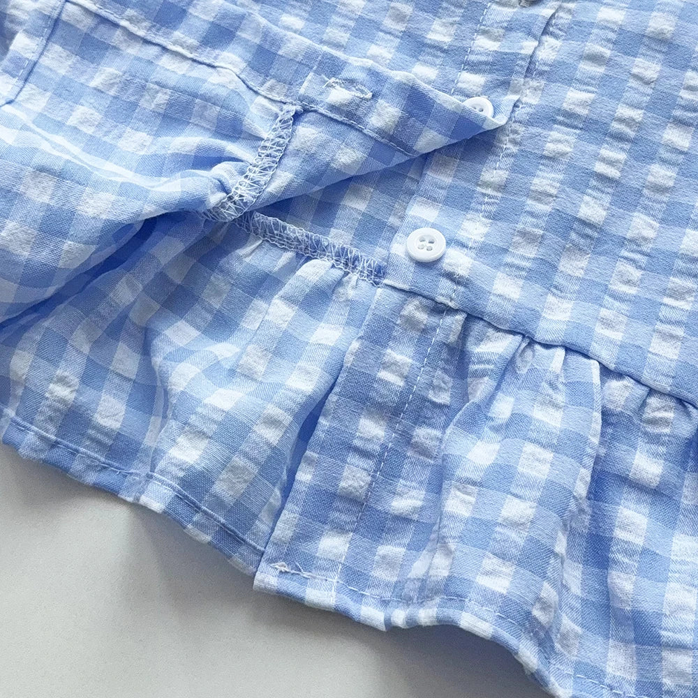 Rosa zweiteiliges Sommer-Set für Mädchen mit einreihigem ärmellosem Oberteil und Freizeithose, neue Kinder-Sets Kinderkleidung