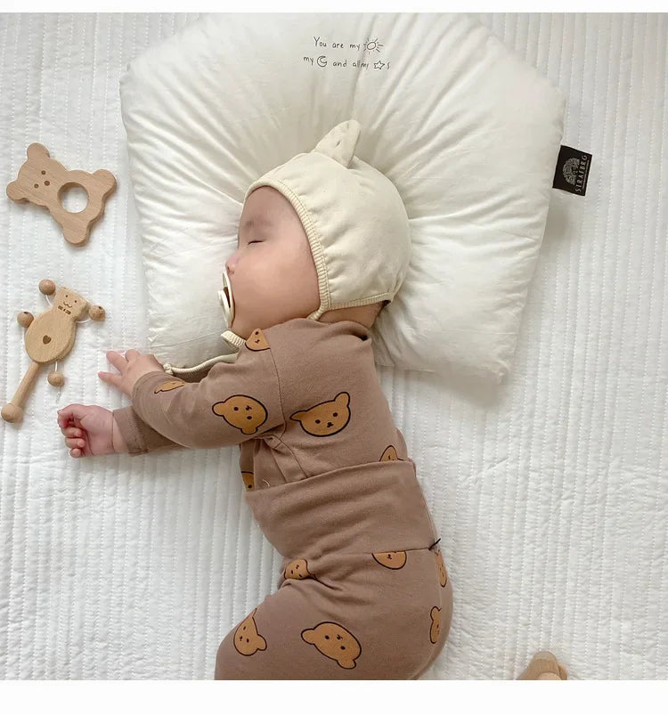 Babykleidung 2-teilige Sets Herbst Winter Baby Schlafanzug Set Unterwäsche Zweiteiler Baumwolle Baby Junge Langarm-Outfit