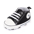 Spring New Baby Shoes Boy and Girl Classic Canvas Casual Sneakers Soft Sole Non-Slip Walking Newborn Toddler Shoes First Walkers
