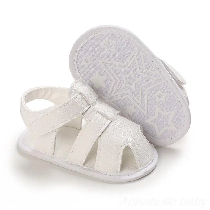 Baby Girl Sandals 0 to 6 12 18 Months 2023 Fashion PU Leather Babies Sandals for Boys Newborn Kids Sandals Summer Children Shoes