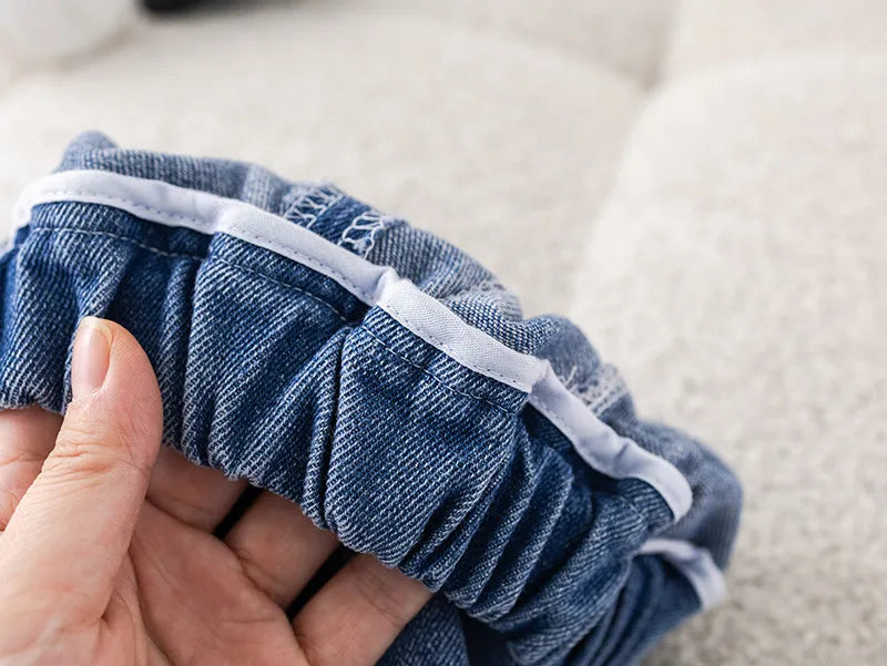 Jungen 3-teiliges Bekleidungsset Weste Hoodie Hose Herbst Frühling Neuer Stil Kinderkleidung Dreiteiliges Outfit für Kinder