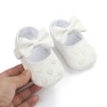Baby Shoes Classic Dress Cute Bow-knot Heart Anti-slip Soft Sole First Walkers Infant Baby Girls Toddler Shoes 0-18m