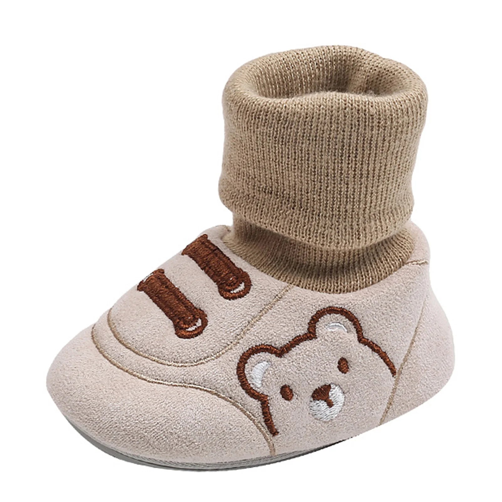 Baby Shoes Autumn and Winter and Socks Cotton for Warmth Non Slip Walking Shoes for Newborn Babies Baby 0-1 Years Old Shoes