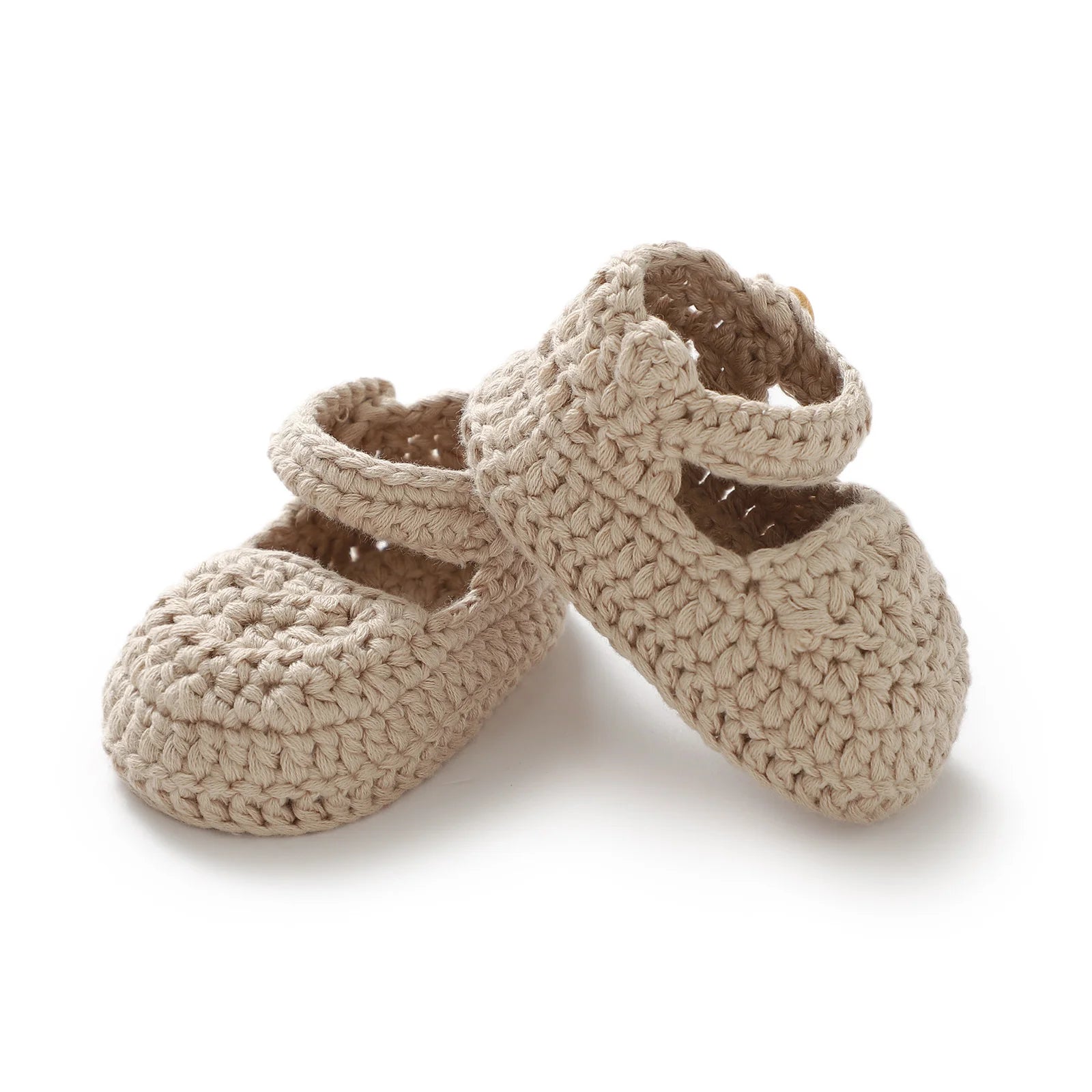 Baby Shoes 100%Cotton Knitted Newborn Boy Girl First Boots Fashion Solid Infant Footwear 0-18M Breathable Cute Shallow Seasonal