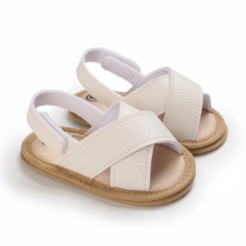 Summer Baby Sandals Infant Pre-Walker Shoes Breathable Soft Sole Casual Comfortable Baby Shoes for Newborn Boys Girls0-18M