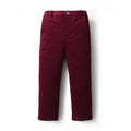 Red Boys Pants Children Trousers For Kids Cotton Solid Casual Long Pants 1-6 Years Clothing Sport Pants Spring Corduroy Boutique